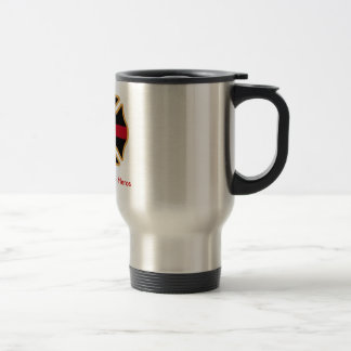 Térmica Os sapadores-bombeiros são caneca verdadeira dos