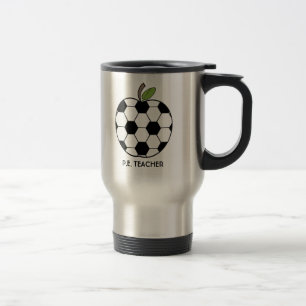 Térmica P.E. Caneca do professor - bola de futebol Apple