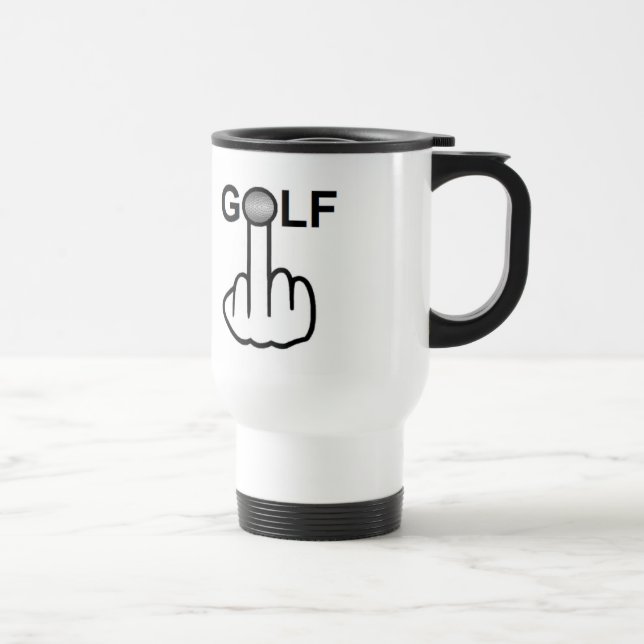 Térmica Pássaro da caneca que lança o sacudir do golfe (Direita)