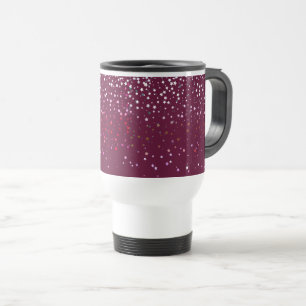 Térmica Petite Berry Stars Caneca de viagem-Wine