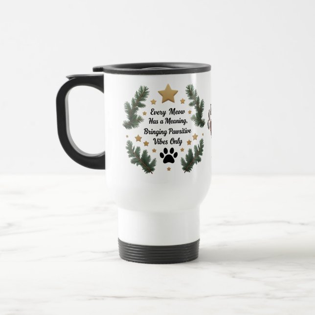 Térmica Pinheiros Pawsitivos - Caneca Comuta Festiva (Esquerda)