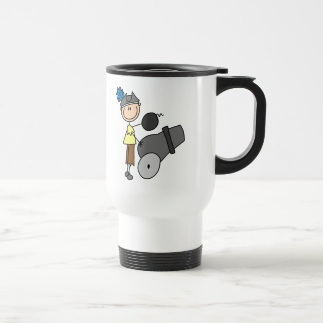 Térmica Pirata com caneca do canhão (Direita)