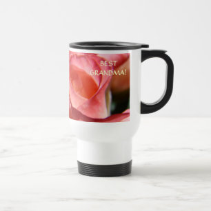 Térmica Presentes de Caneca de Café de Viagem ROSE para a