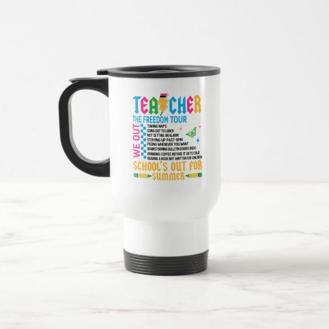Térmica PROFESSOR A Turnê da Liberdade Caneca Divertida de (Esquerda)