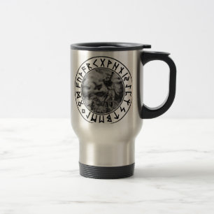 Térmica protetor do rune do Thor da caneca