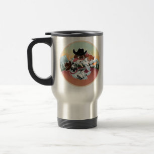 Térmica Prova final da montanha rochosa - caneca isolada