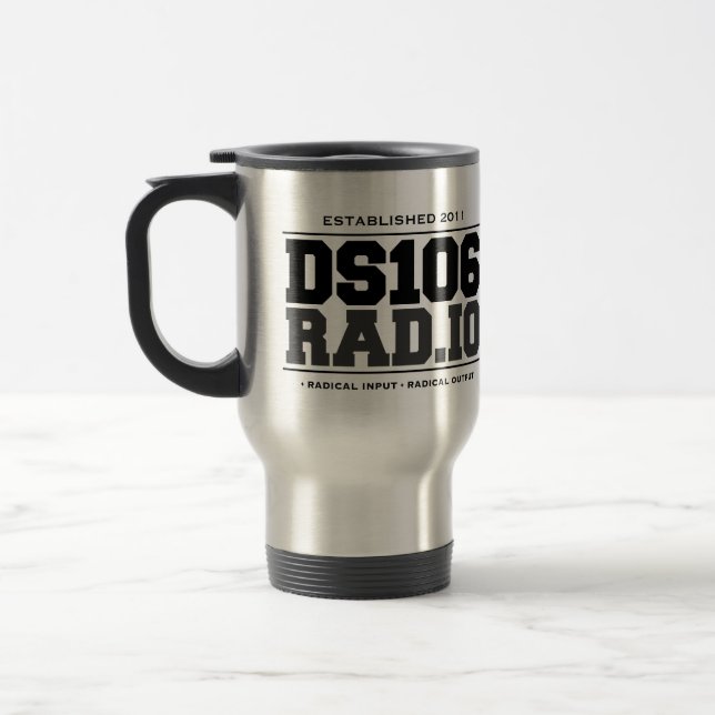 Térmica Radical de DS106RAD.IO do radical na caneca de (Esquerda)