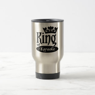 Térmica Rei da caneca do karaoke - escolha o estilo & a