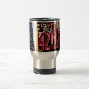 Térmica Rua de NYC-42nd, caneca de café