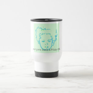 Térmica Todos ama uma caneca frizzy da menina