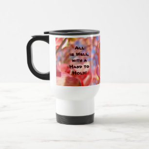 Térmica Tudo está Bem com uma Mão para Segurar! Caneca de