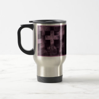 Térmica Tumba púrpura bonito gótica caneca personalizável