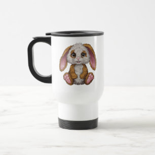 Térmica Uma caneca de coelho fofa