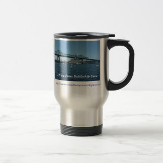 Térmica Uma vista da caneca da angra da navio de guerra