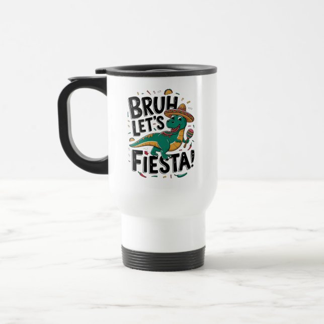 Térmica Vamos Festejar Caneca Cinco De Mayo – Mexicano Col (Esquerda)