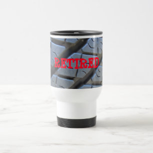 Térmica Viagem aposentado com presentes na caneca