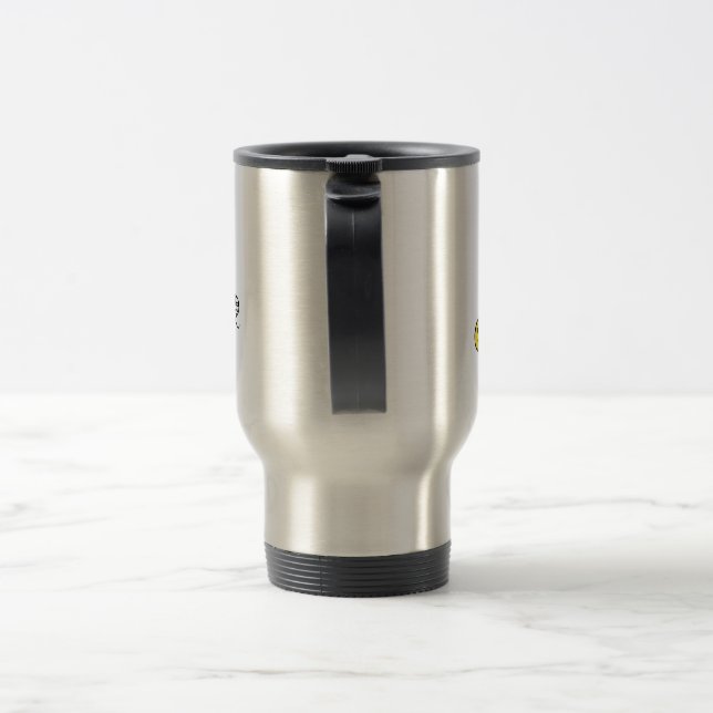 Térmica Você pensa somente que este é café em minha caneca (Alça)