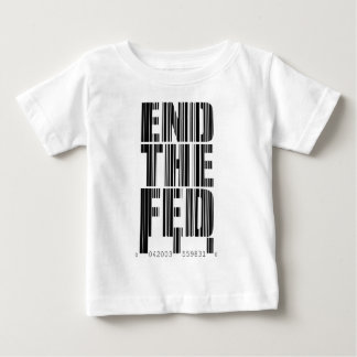 Termine a camisa do design do código de barras de