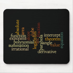 Termos matemáticos Mousepad