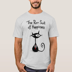 Terno do Purr da camisa da felicidade