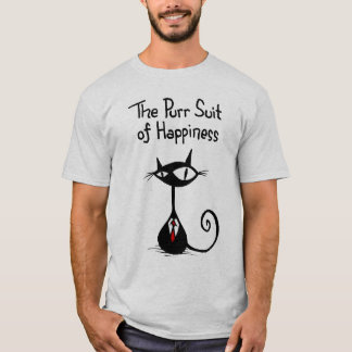 Terno do Purr da camisa da felicidade