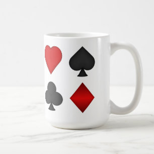 ternos do cartão de jogo 3D - caneca de café #2