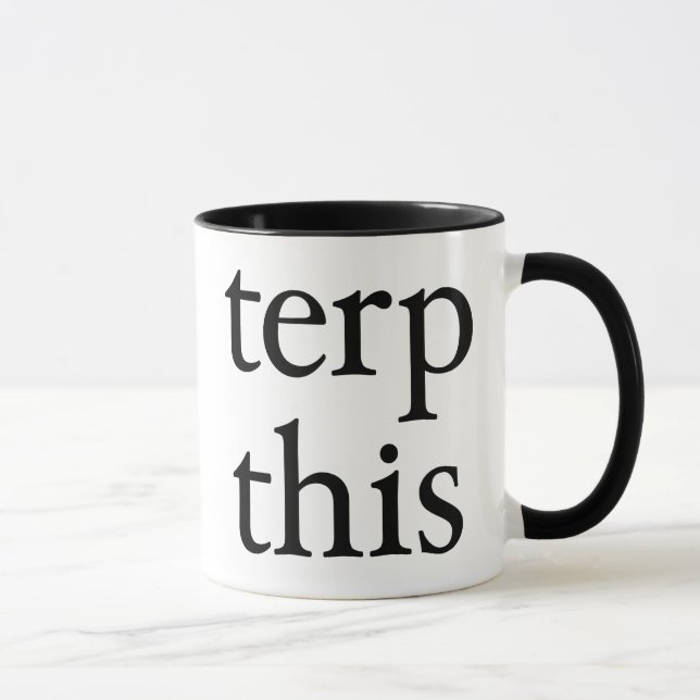 Terp esta caneca (Direita)