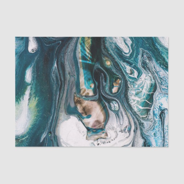 Terra a partir de papel de tecidos espaciais (Frente )