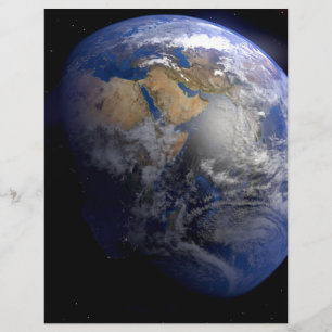 Terra Azul do Espaço Inspiracional