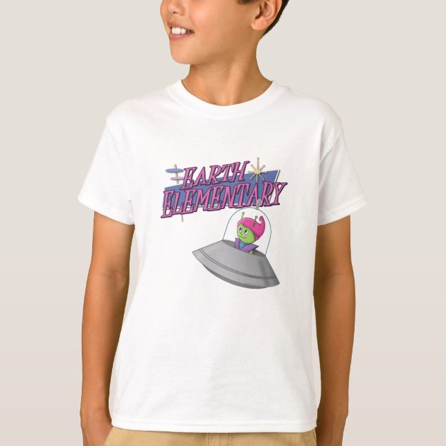 Terra - Camisa do Criança Elementar (Frente)