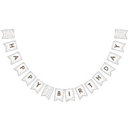 Terra Confetti Watercolor Dots Bandeira