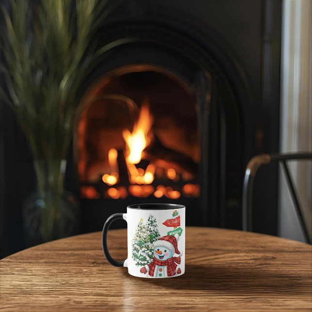 Terra de Encantamento de Inverno - Caneca Personal (Criador carregado)