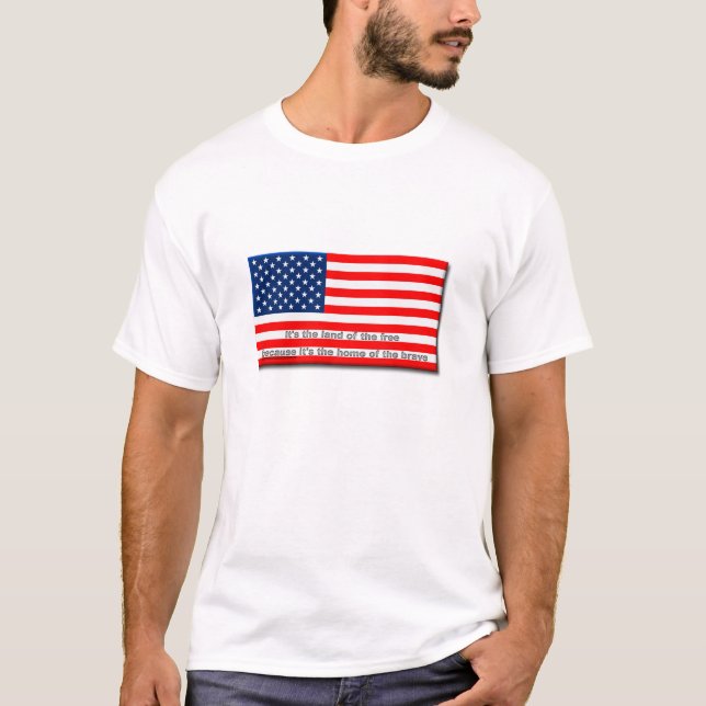 Terra dos Livres, Lar dos Bravos Camisa (Frente)
