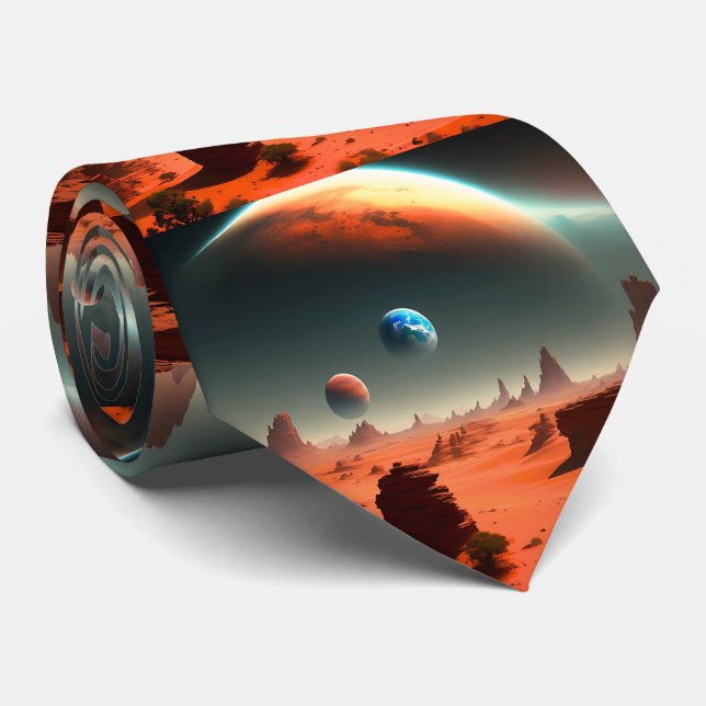 Terra Este É Marte Chamando, Gravata Do Pescoço (Rolled)