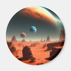 Terra, Este É Marte Chamando, Imã de geladeira