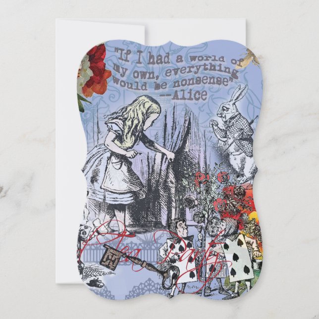 Terra maravilhosa da cortina de asas - Azul (Frente)