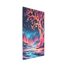 Terra maravilhosa do inverno congelada