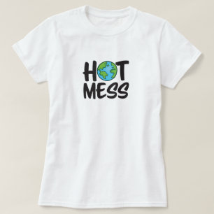 Terra quente Mudança climática Camisa