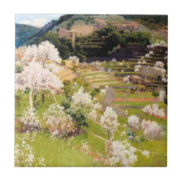 Terraced Garden em Maiorca (por Santiago Rusiñol)