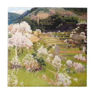 Terraced Garden em Maiorca (por Santiago Rusiñol)