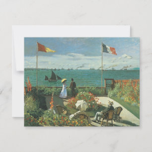 Terraço à Beira-Mar por Claude Monet