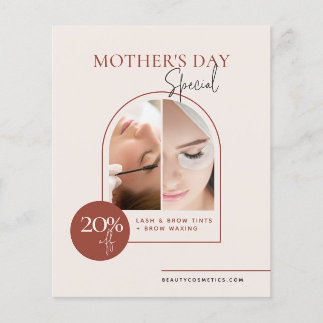 Terracotta Arch Beauty Folheto de Promocional Come (Frente)