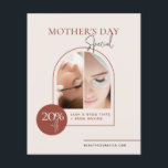 Terracotta Arch Beauty Folheto de Promocional Come<br><div class="desc">Procurando o promocional perfeito para aumentar as vendas de beleza da sua empresa neste Dia de as mães? Não olhe mais do que este maravilhoso Promocional de Beleza Comercial do Terracotta Arch! Com seu design e texto personalizável, este folheto seguramente atrai a atenção de clientes potenciais e os trará através...</div>