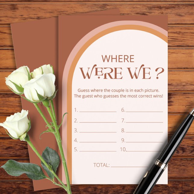 Terracotta Arch Onde estávamos no jogo do chá de p (Criador carregado)