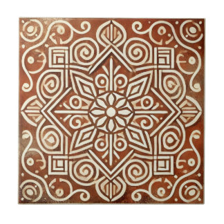 Terracotta - Azulejo de cerâmica para padrões geom
