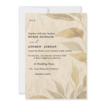 Terracotta Boho convite para o casamento