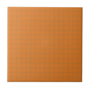 Terracotta Burnt Orange & Green - Padrão Verificad