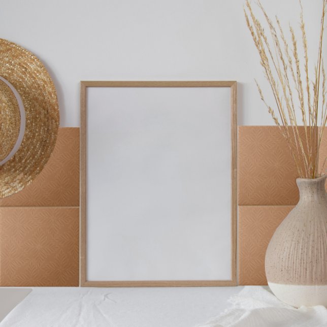 Terracotta Diamond Padrão Moderno Minimalista (Criador carregado)