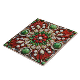 Terracotta n.o 2, Pintado com Estrelas de Natal em