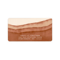 Terracotta Ombre | Etiqueta de Molho